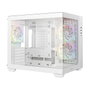 Deepcool CG330 3F WH Micro ATX Blanco