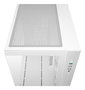 DeepCool CG330 Torre PC Blanca Micro-ATX/ITX con 3 Ventiladores ARGB, Panel de Cristal Templado, Gestión de Cables y Soporte para 360mm