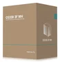 DeepCool CG330 Torre PC Blanca Micro-ATX/ITX con 3 Ventiladores ARGB, Panel de Cristal Templado, Gestión de Cables y Soporte para 360mm