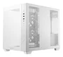 DeepCool CG330 Torre PC Blanca Micro-ATX/ITX con 3 Ventiladores ARGB, Panel de Cristal Templado, Gestión de Cables y Soporte para 360mm