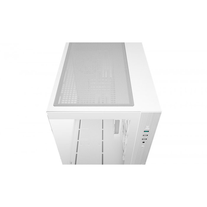 Deepcool CG330 3F WH Micro ATX Mini Tower Caja PC Blanco