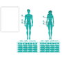 Disfraz Ángel Negro Hombre Adulto Túnica y Alas Halloween M-L
