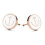 Pendientes Mujer CO88 Collection 8CE-70020 Blanco Oro Rosa