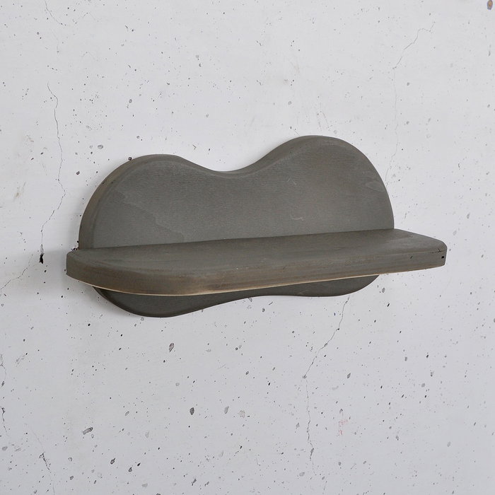 Hanah Home Meh222 Estantería Decorativa de Madera Contrachapada Gris 34x15x10 cm Hanah Home Meh222 Estantería Decorativa de Madera Contrachapada Gris 34x15x10 cm