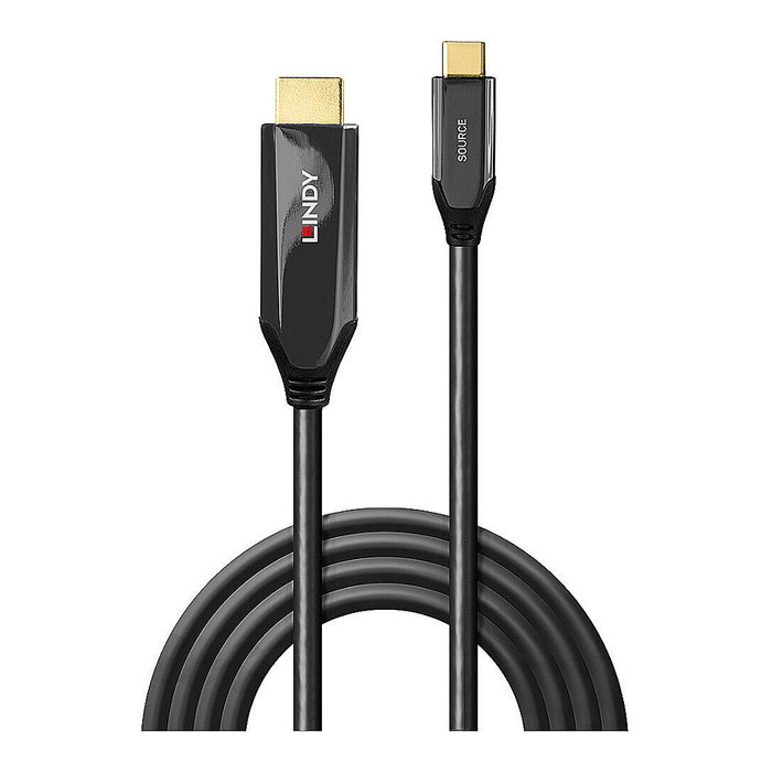 Lindy Cable Adaptador USB Tipo C a HDMI 8K60, 3m, Negro