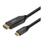 Lindy Cable Adaptador USB Tipo C a HDMI 8K60, 3m, Negro