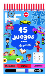 AUZOU EDITIONS, 45 juegos... ¡de paseo! - Céline Potard