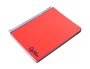 Liderpapel Cuaderno Espiral A6 Micro Wonder Rojo Cuadrícula 5mm 120h