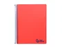 Liderpapel Cuaderno Espiral A6 Micro Wonder Rojo Cuadrícula 5mm 120h