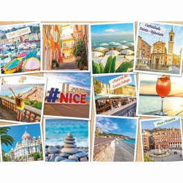 Ravensburger Puzzle de 2000 piezas Niza, Costa Azul, Colección Urban