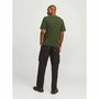 Camiseta de Manga Corta Hombre Jack & Jones Oliva