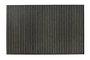DKD Home Decor Alfombra de Bambú Rayas Gris 160x230 cm