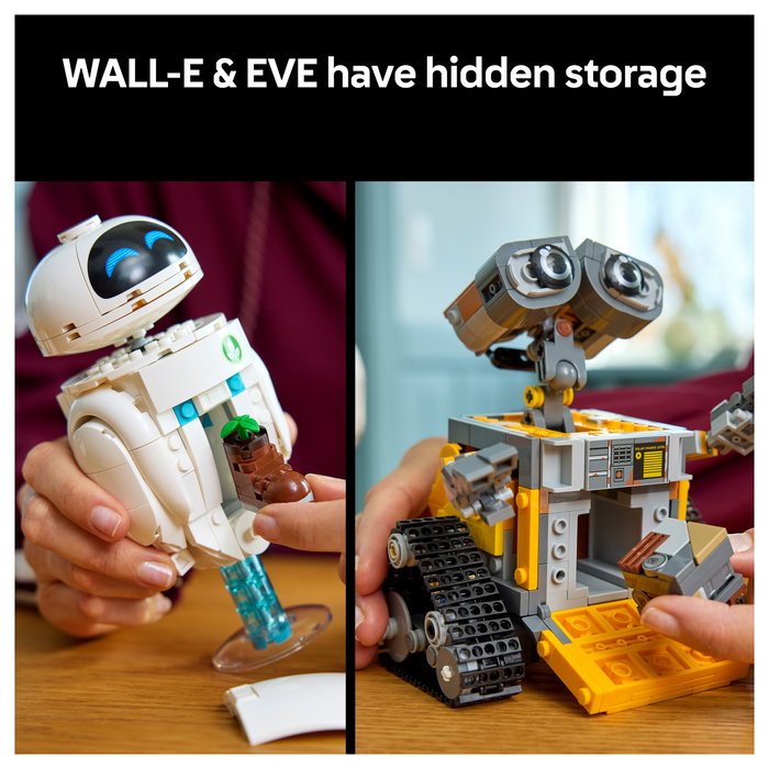 LEGO Disney y Pixar WALL-E y EVE Set de Construcción LEGO Disney y Pixar WALL-E y EVE Set de Construcción