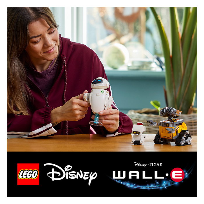 LEGO Disney y Pixar WALL-E y EVE Set de Construcción LEGO Disney y Pixar WALL-E y EVE Set de Construcción