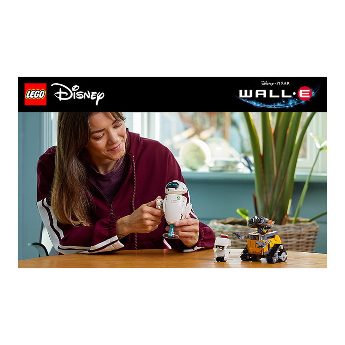 LEGO Disney y Pixar WALL-E y EVE Set de Construcción LEGO Disney y Pixar WALL-E y EVE Set de Construcción