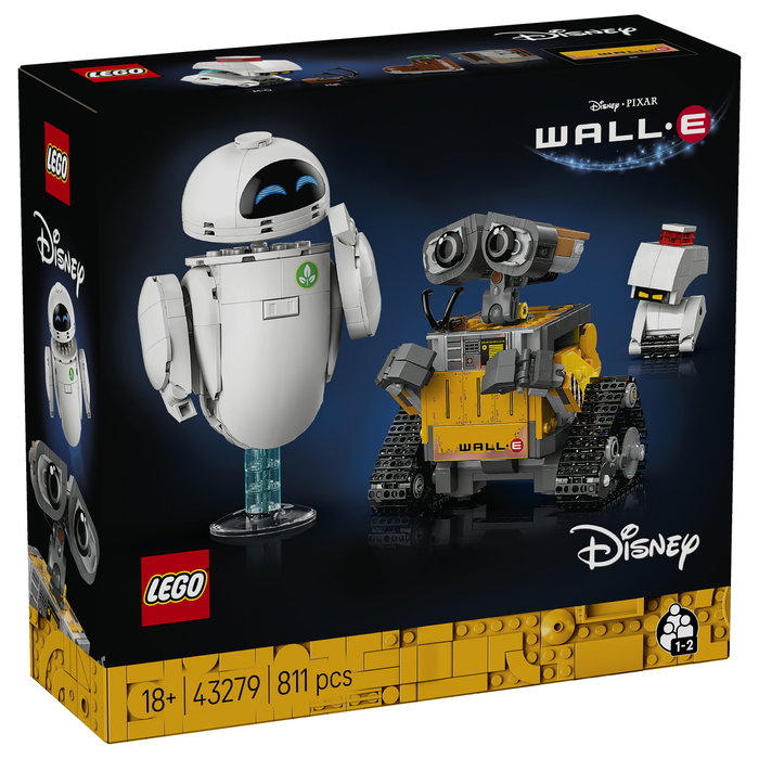 LEGO Disney y Pixar WALL-E y EVE Set de Construcción 43279