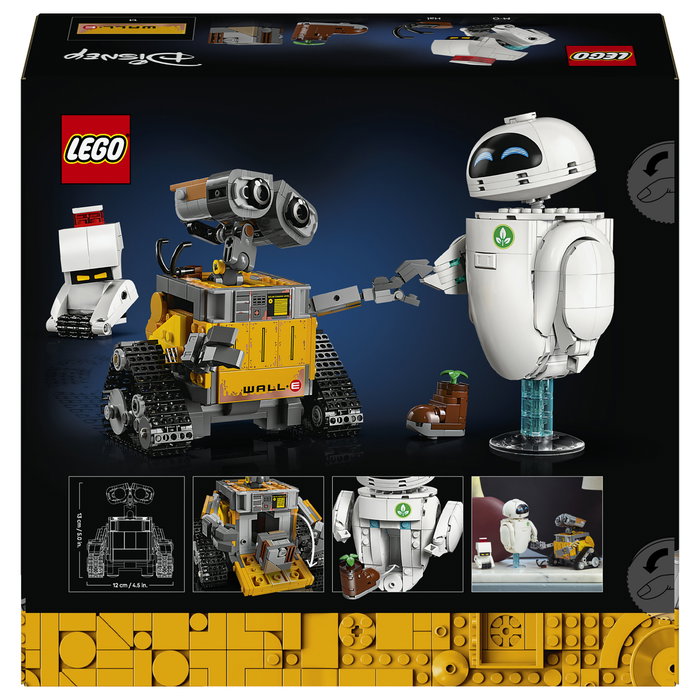 LEGO Disney y Pixar WALL-E y EVE Set de Construcción 43279