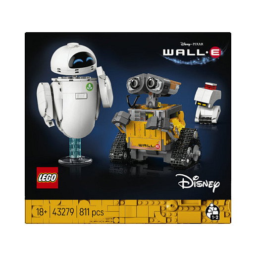 LEGO Disney y Pixar WALL-E y EVE Set de Construcción LEGO Disney y Pixar WALL-E y EVE Set de Construcción