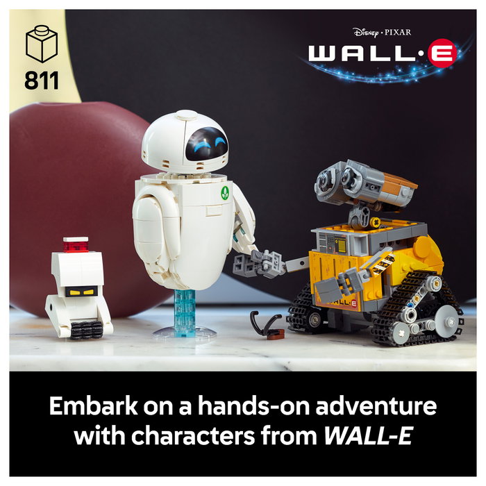 LEGO Disney y Pixar WALL-E y EVE Set de Construcción LEGO Disney y Pixar WALL-E y EVE Set de Construcción
