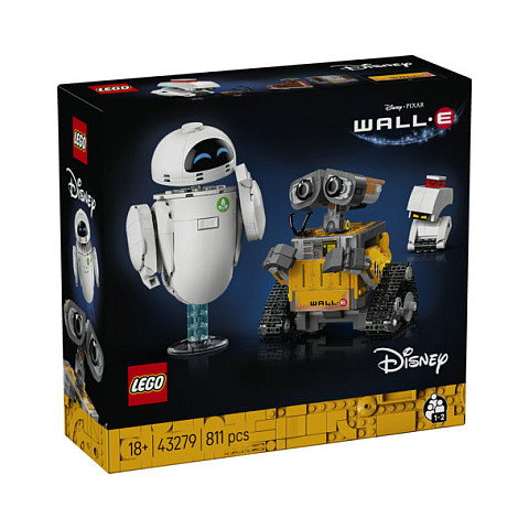 LEGO Disney y Pixar WALL-E y EVE Set de Construcción LEGO Disney y Pixar WALL-E y EVE Set de Construcción