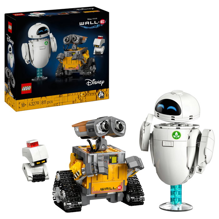 LEGO Disney y Pixar WALL-E y EVE Set de Construcción LEGO Disney y Pixar WALL-E y EVE Set de Construcción