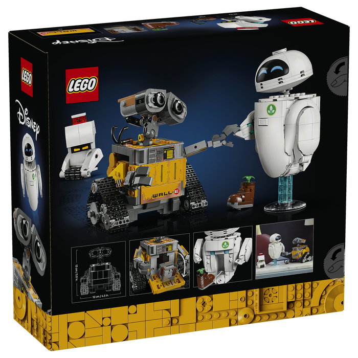 LEGO Disney y Pixar WALL-E y EVE Set de Construcción 43279