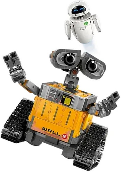 LEGO Disney y Pixar WALL-E y EVE Set de Construcción LEGO Disney y Pixar WALL-E y EVE Set de Construcción