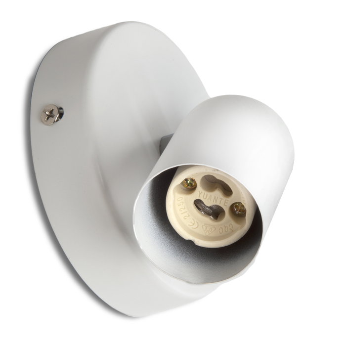 Joanna Aplique de Pared GU10 Blanco Orientable (Sin Lámpara) moving-light-style-modern Joanna Aplique de Pared GU10 Blanco Orientable (Sin Lámpara) moving-light-style-modern