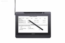 Wacom DTU1141B + Sign Pro PDF, Tablet de Firma LCD TFT, 10.6 Pulgadas (26.9 cm), 1920 x 1080 Pixeles, Area de Trabajo 235 x 132 mm, Negro