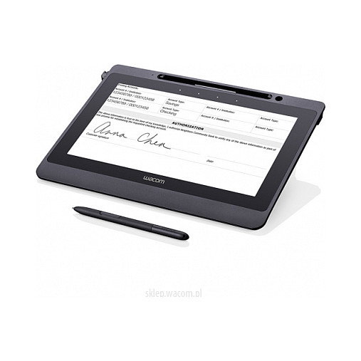 Wacom DTU1141B + Sign Pro PDF con pantalla LCD de 26,9 cm, Negro