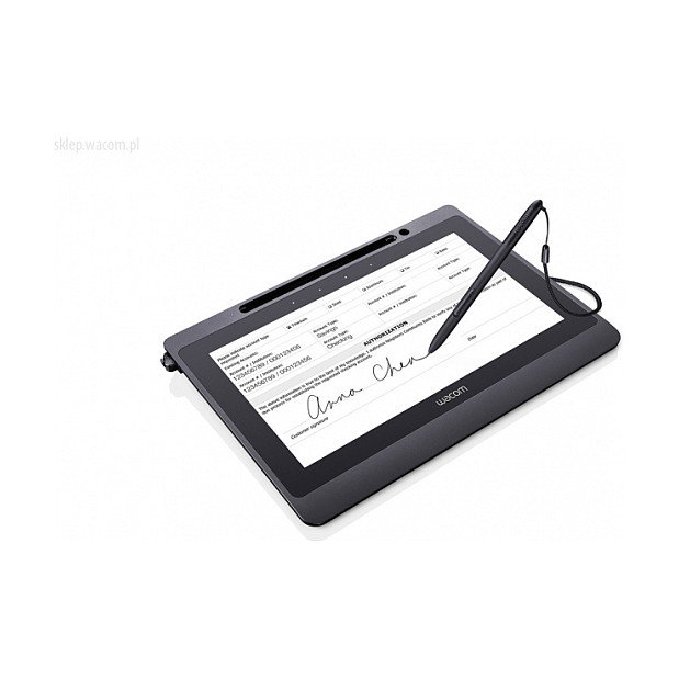 Wacom DTU1141B + Sign Pro PDF con pantalla LCD de 26,9 cm, Negro