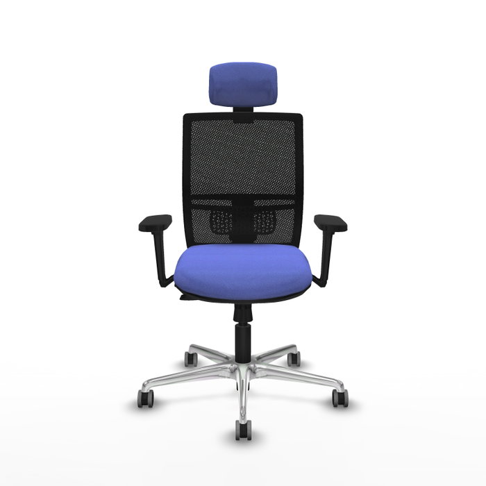 PIQUERAS Y CRESPO Silla de oficina Yunquera Azul claro y Negro PIQUERAS Y CRESPO Silla de oficina Yunquera Azul claro y Negro