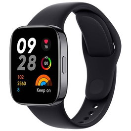 XIAOMI Redmi Watch 3 BHR6851GL Reloj Inteligente Negro 1,75" AMOLED 200 Esferas 121 Modos Deportivos