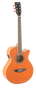 Guitarra Acústica Admira Indiana Naranja Brillo