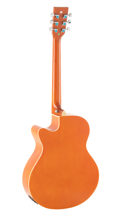 Guitarra Acústica Admira Indiana Naranja Brillo