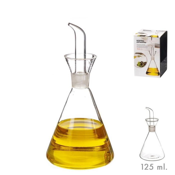 Ovenza Aceitera de cristal antigoteo 125 ml