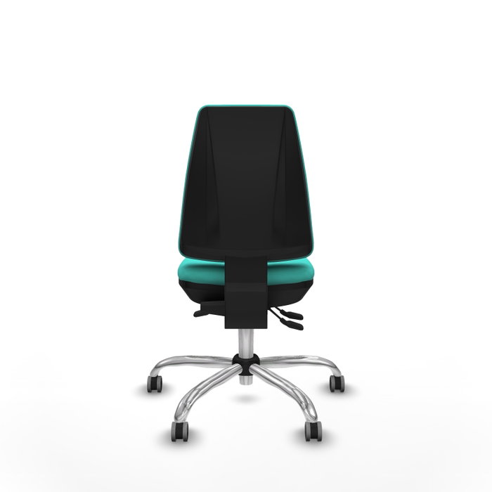 PIQUERAS Y CRESPO Silla de oficina Elche Turquesa sin brazos PIQUERAS Y CRESPO Silla de oficina Elche Turquesa sin brazos