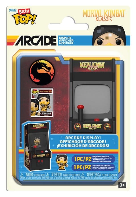 Funko Bitty POP! Arcade Mortal Kombat Scorpion
