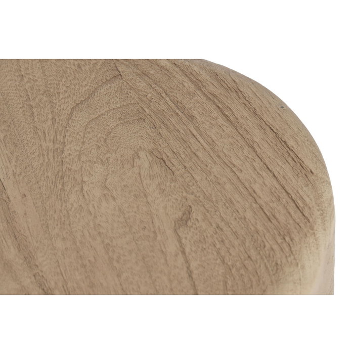 DKD Home Decor Set de 2 Mesas de Centro de Mango Natural
