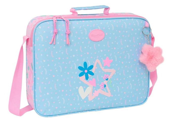 Blackfit8 Cartera Extraescolares Smile 38x28x6 cm