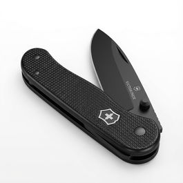 VICTORINOX Schweizer Taschenmesser Hunter Evoke BS Alox, Schwarz - Navaja suiza multiusos