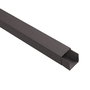 Solera Canal Grafito 2 m 10 x 20 mm con Adhesivo PVC Aislante