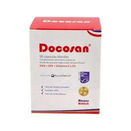 MARGAN Docosan 90 Cápsulas Aceite de Pescado Triglicerado Ultrapurificado y Vitamina D3 DHA 300mg EPA 50mg