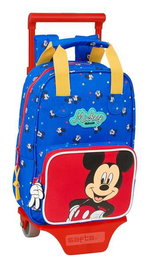 Mochila Escolar con Ruedas Mickey Mouse Clubhouse Good day Azul 20 x 28 x 8 cm