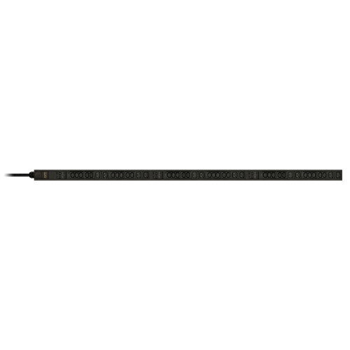 APC EPDU1232B PDU Básico Trifásico, 42 Salidas AC (C13/C19), Montaje 0U Vertical, Negro, Conector IEC 60309, 400V, 32A, Cable 2m