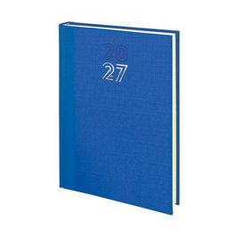 EDEUSTO Agenda Anual 2027 Aprica Tapa Acolchada Azul