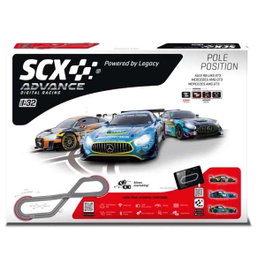 Scalextric Pole Position con 3 coches ADV y 7,22 m de pista
