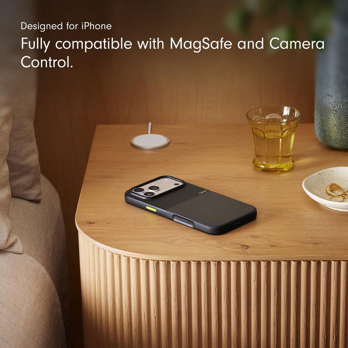 Beats Funda Resistente para iPhone 17 Pro Max con MagSafe y Control de Cámara - Everest Black