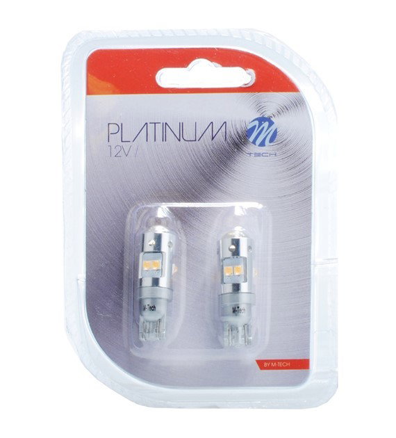 M-Tech Bombillas LED Blanco CANBUS 12V W5W/T10/R10/W2 M-Tech Bombillas LED Blanco CANBUS 12V W5W/T10/R10/W2