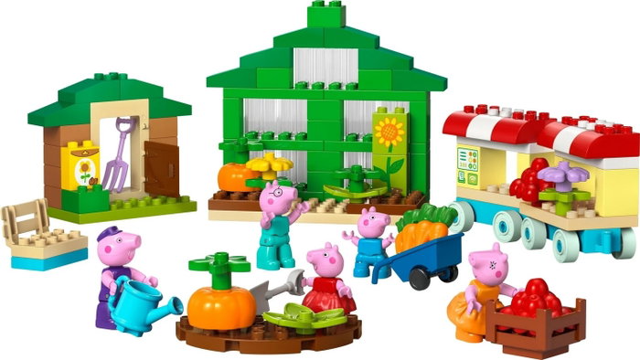 LEGO Opas Garten und Gewächshaus